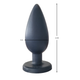 Silicone Anal Butt Plug Black
