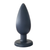 Silicone Anal Butt Plug Black